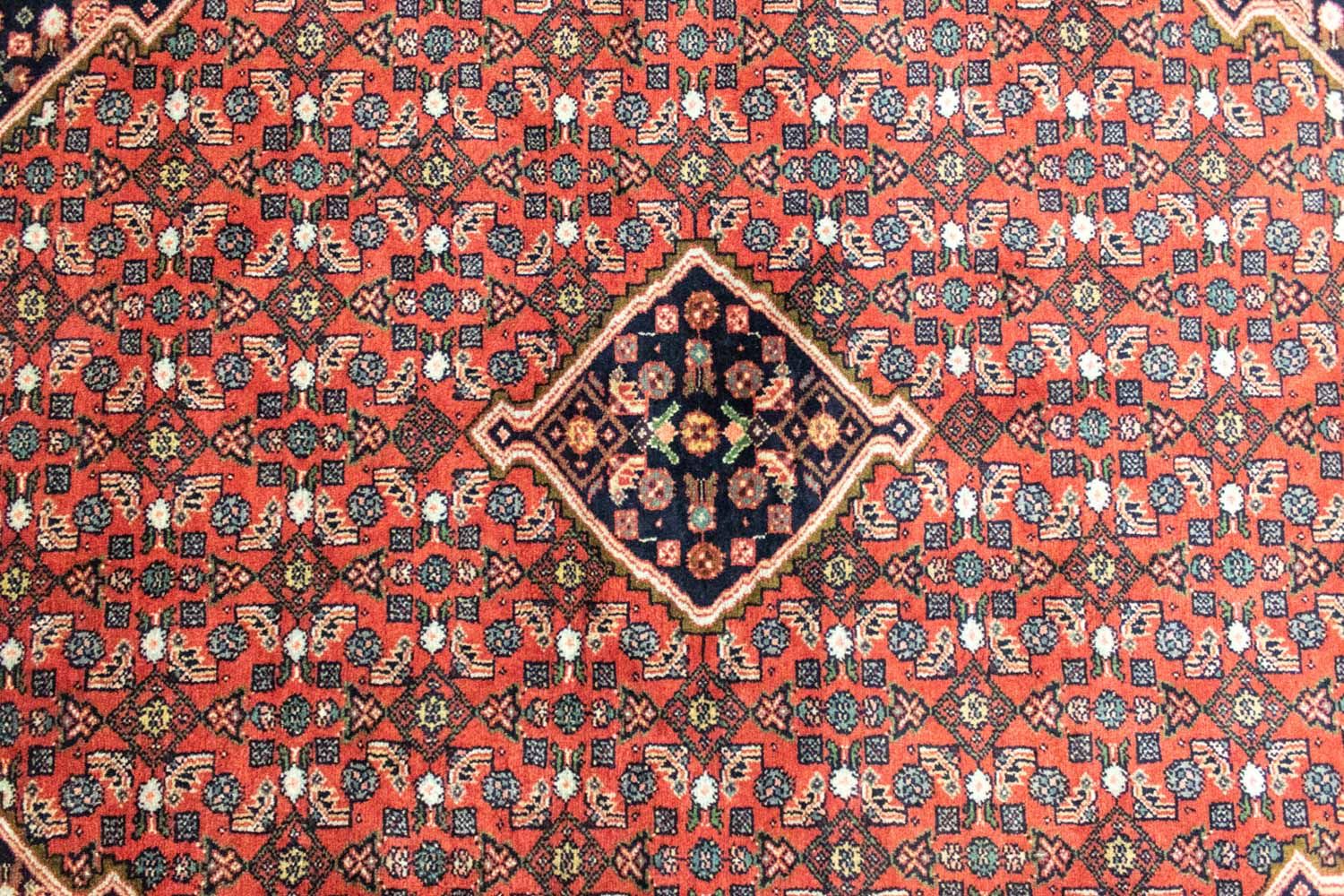 Alfombra persa - Nómada - 157 x 104 cm - rojo