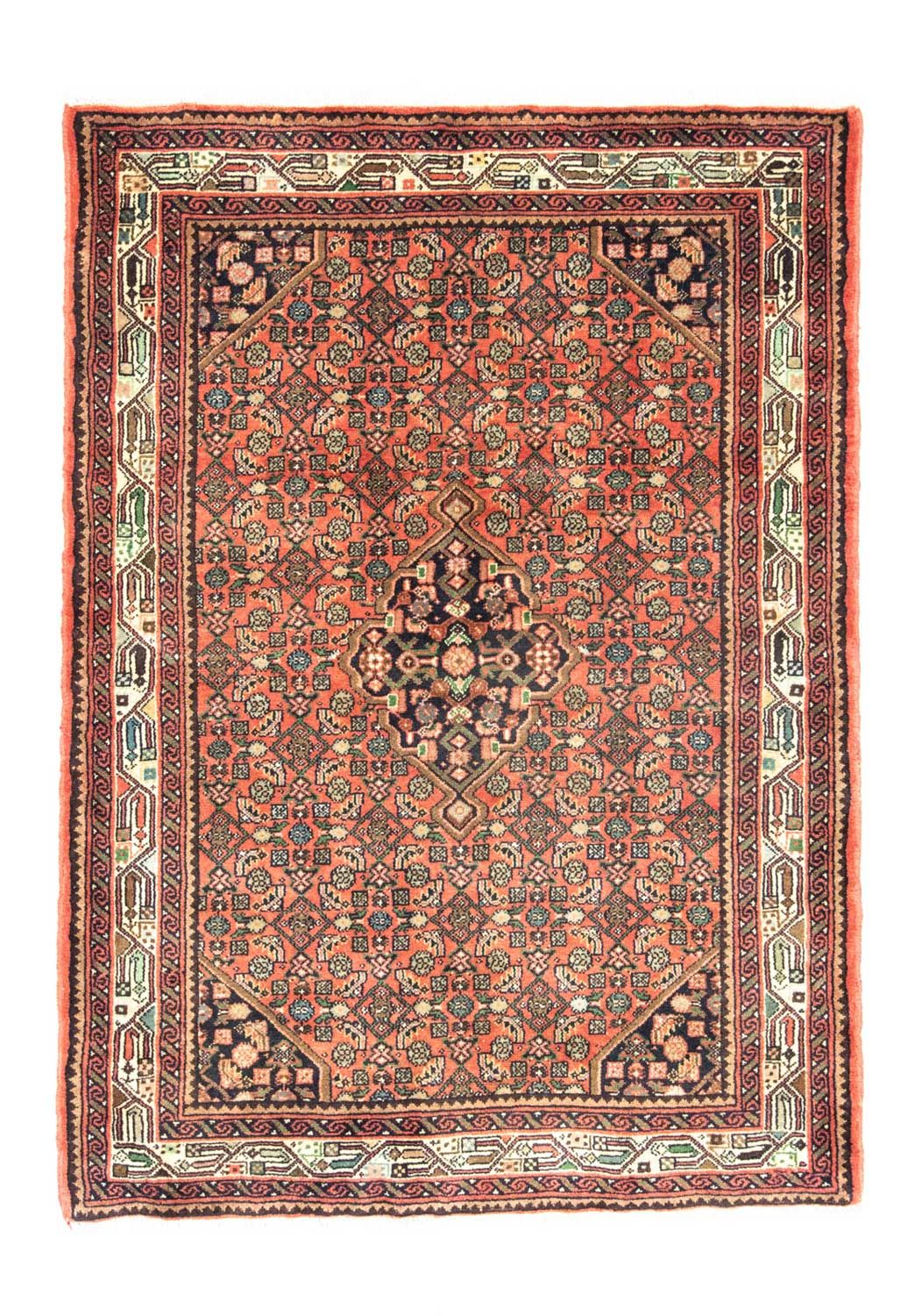 Alfombra persa - Nómada - 145 x 105 cm - marrón