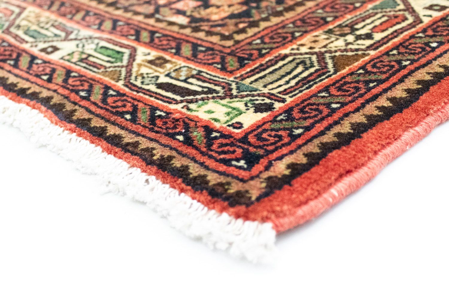 Alfombra persa - Nómada - 145 x 105 cm - marrón