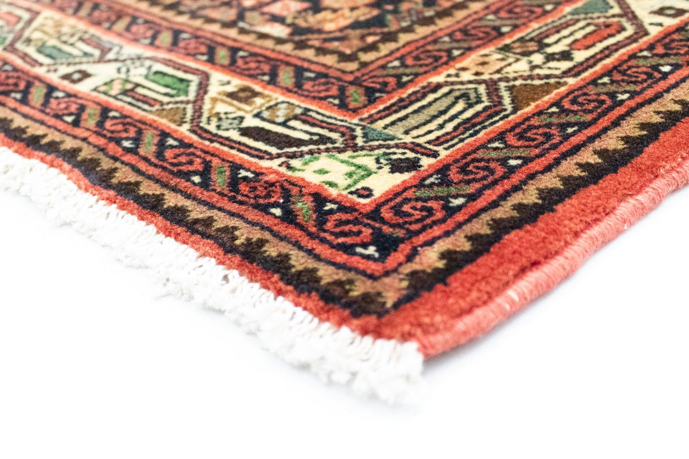 Alfombra persa - Nómada - 145 x 105 cm - marrón