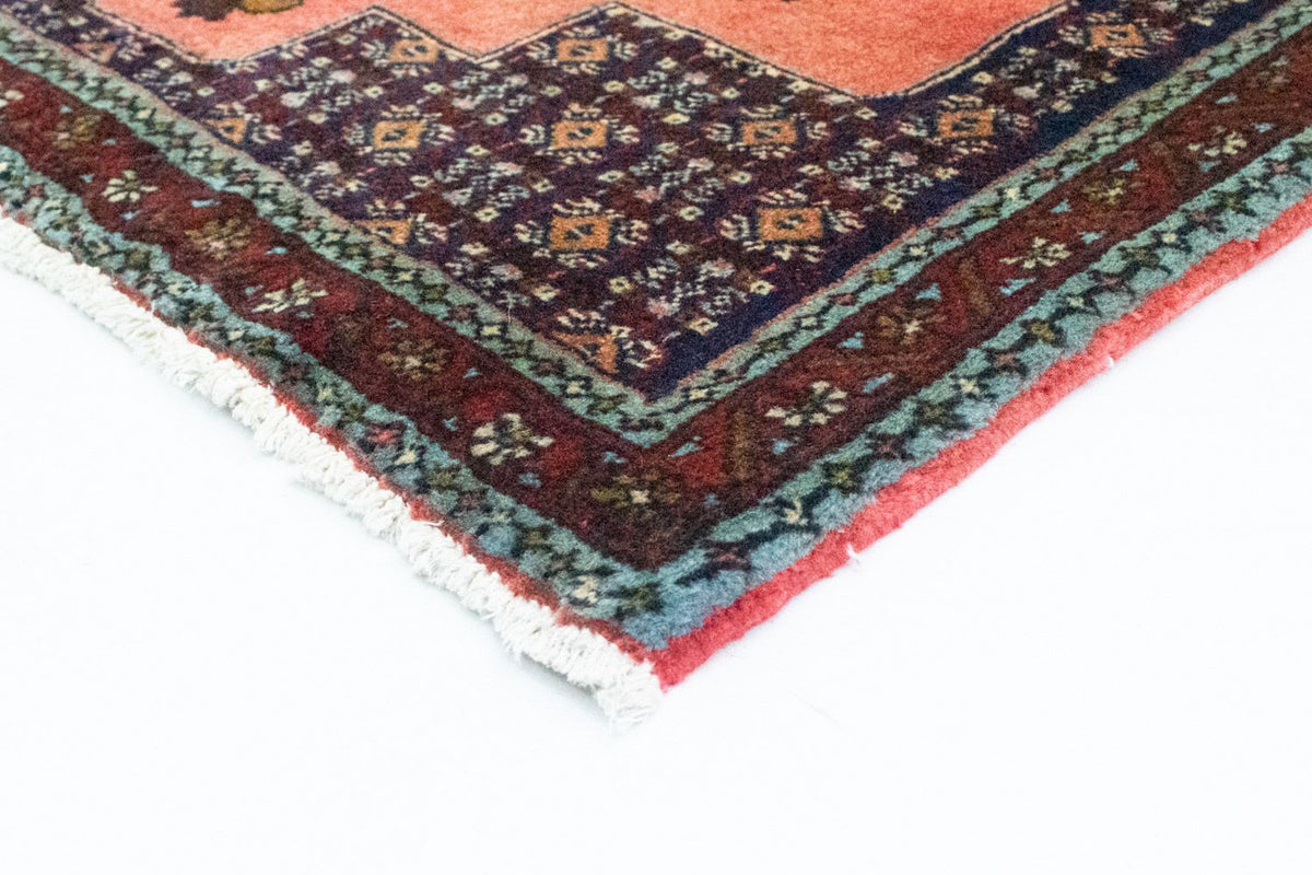 Alfombra persa - Clásica cuadrado  - 77 x 73 cm - salmón