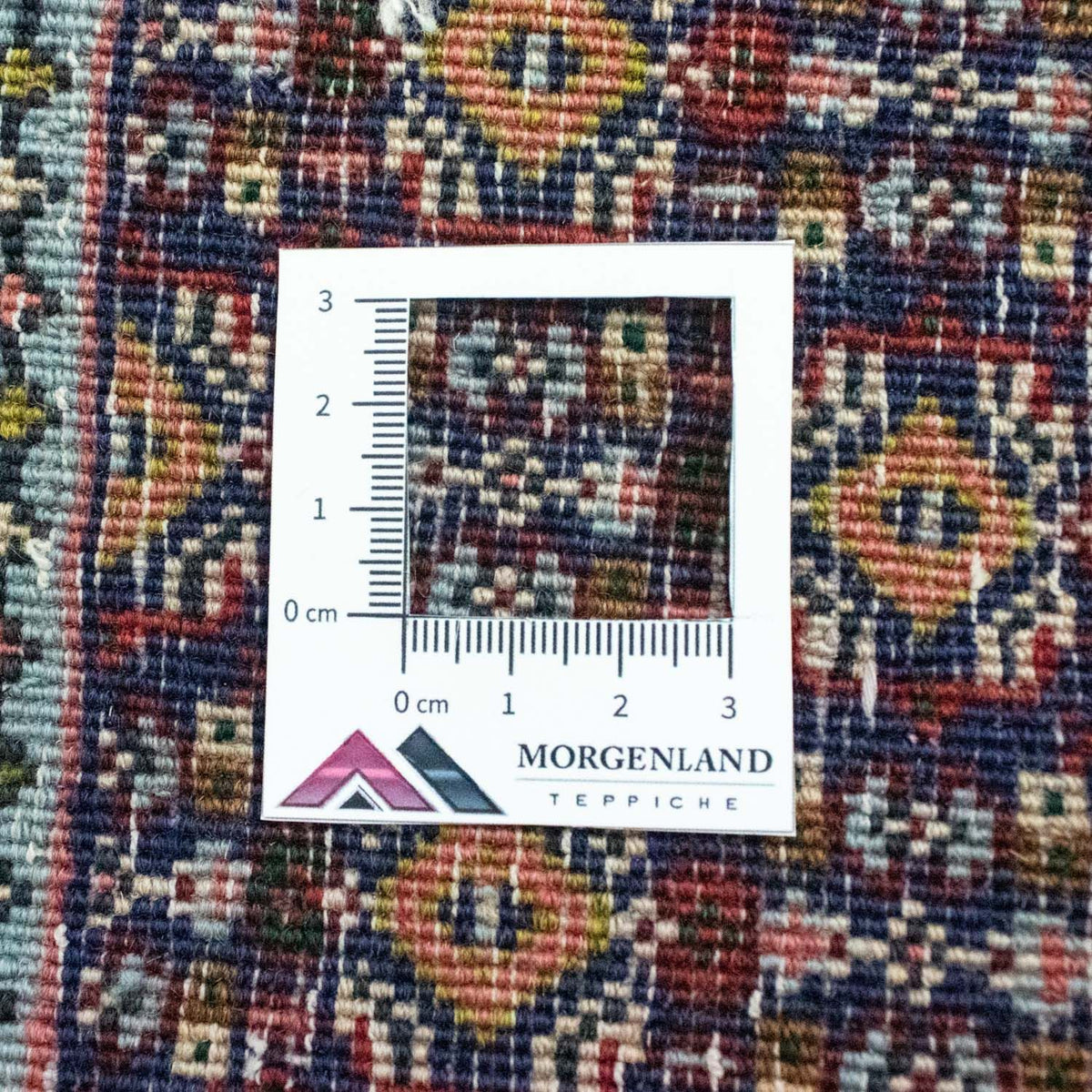 Alfombra persa - Clásica cuadrado  - 77 x 73 cm - salmón