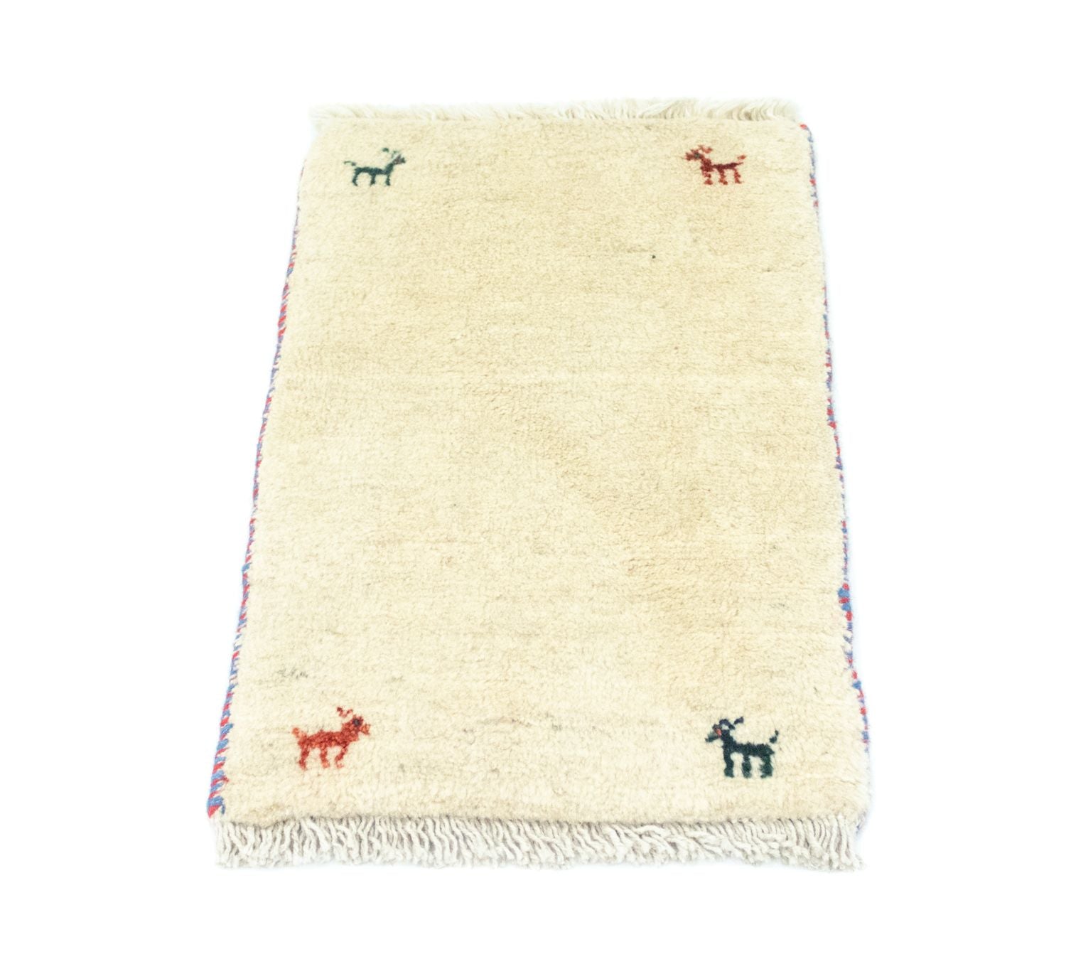 Alfombra Gabbeh - Persa - 60 x 40 cm - beige