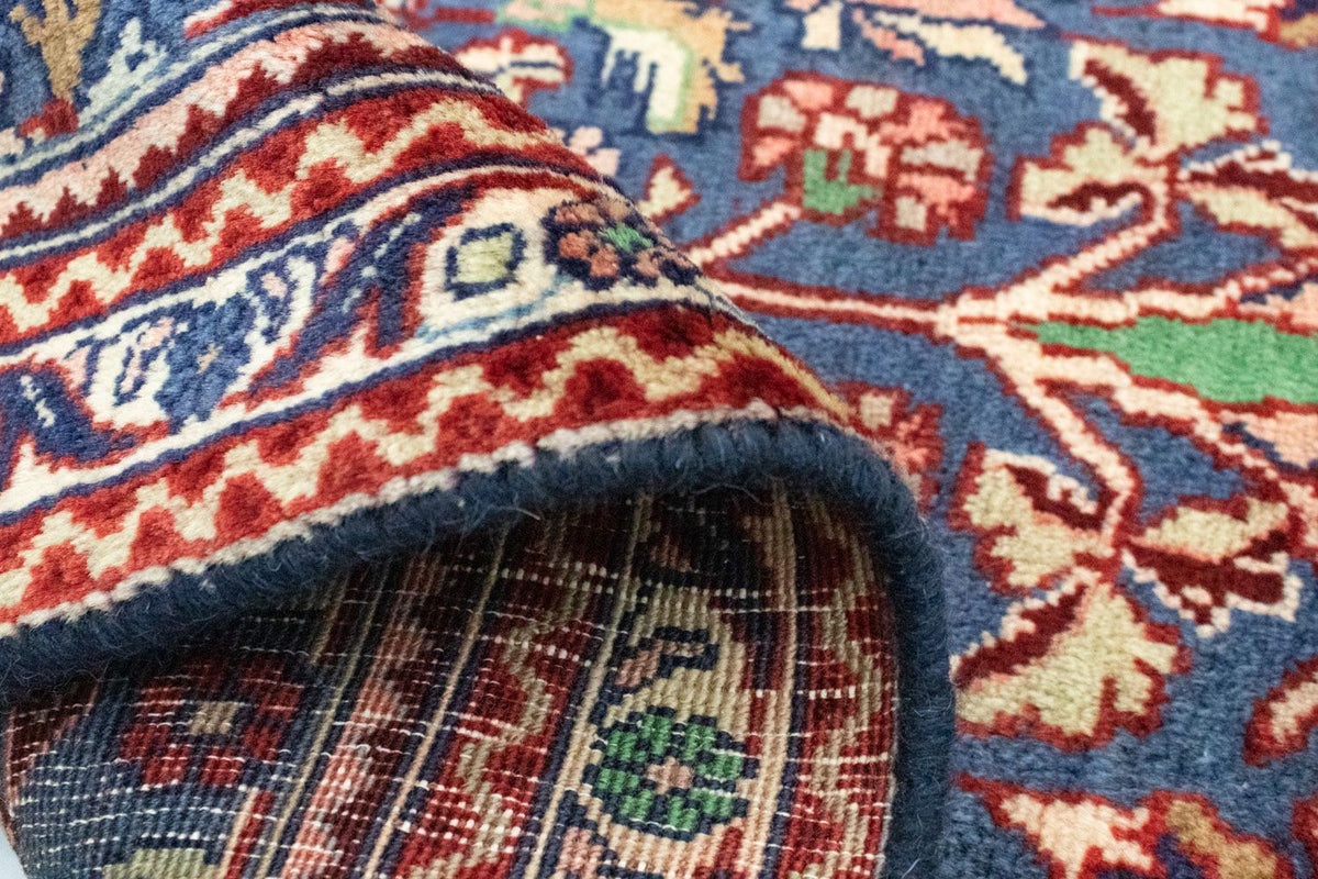 Alfombra persa - Bidjar - 84 x 63 cm - azul