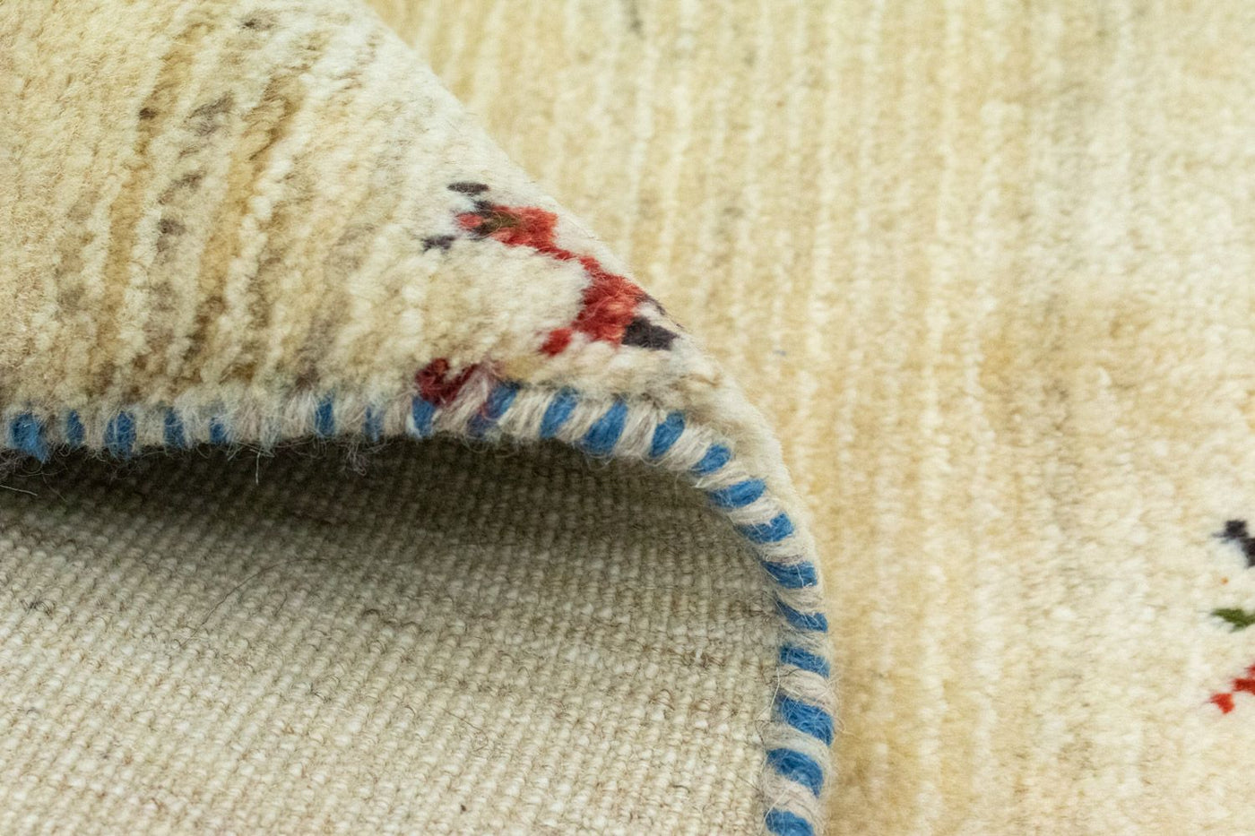 Gabbeh persa Alfombra 92x58cm - Perserteppich Wollteppich