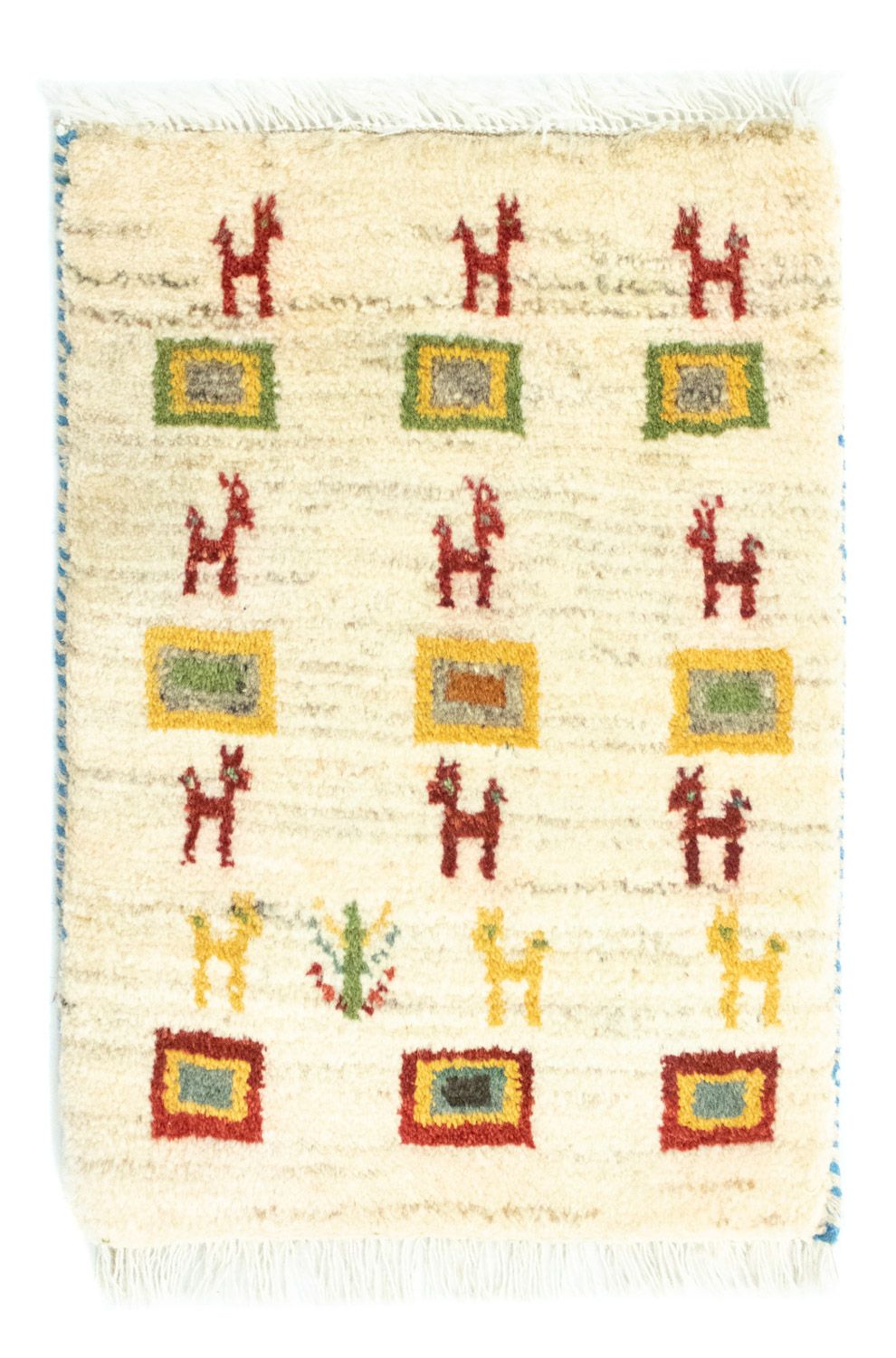 Alfombra Gabbeh - Persa - 60 x 40 cm - multicolor