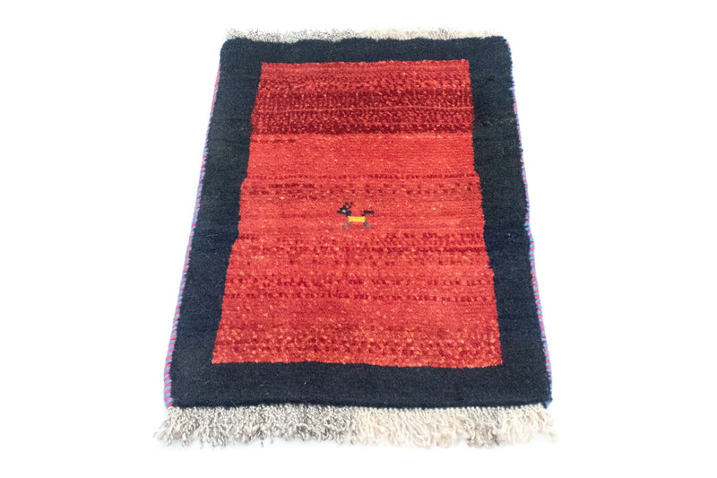 Alfombra Gabbeh - Persa - 60 x 40 cm - naranja