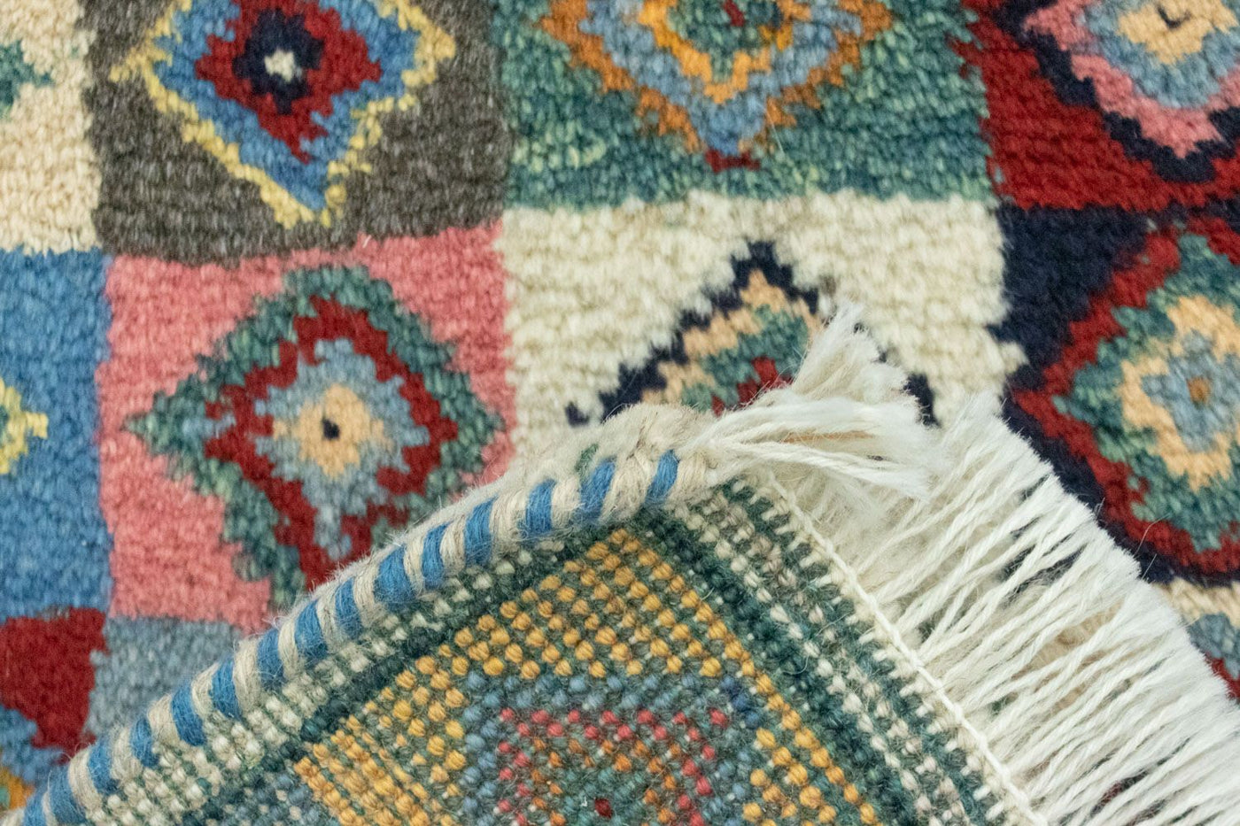 Gabbeh persa Alfombra 60x40cm - Perserteppich Wollteppich