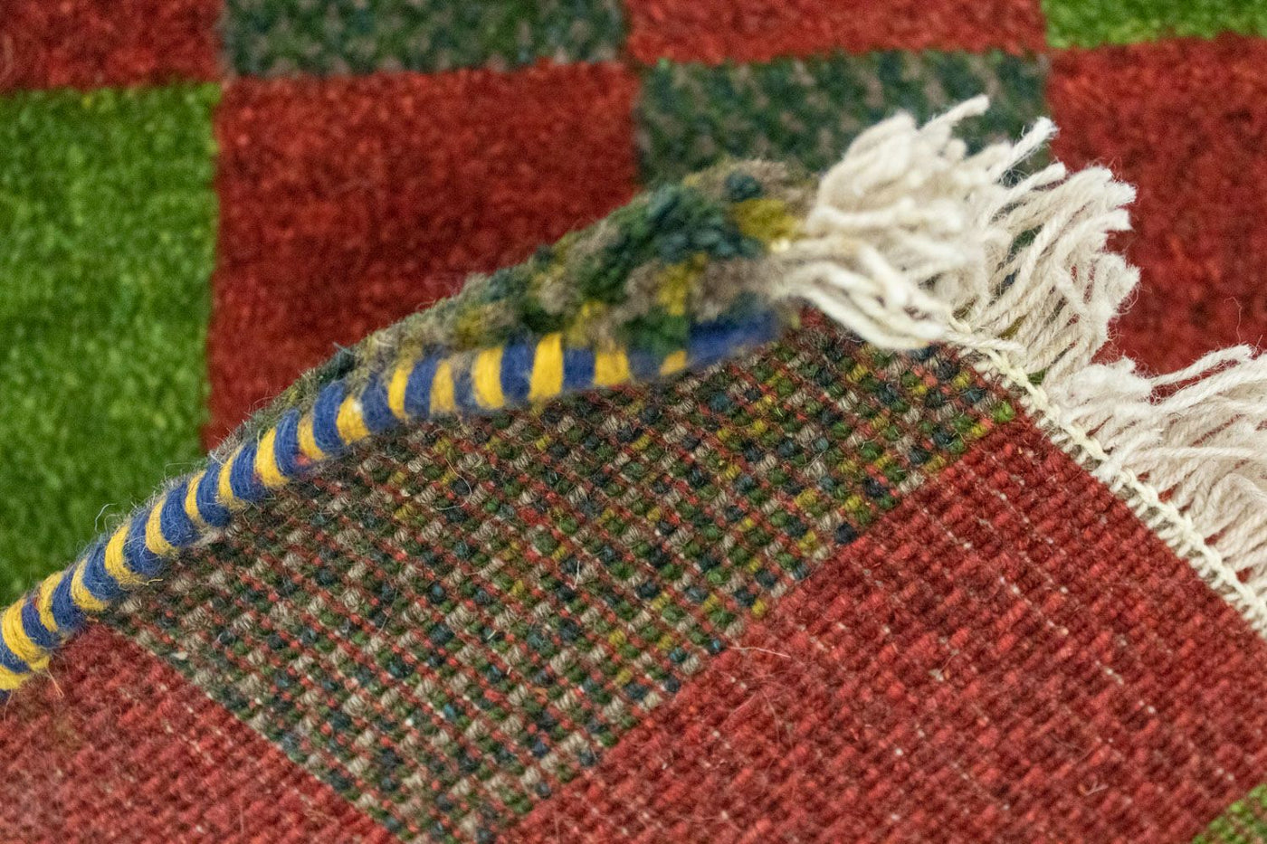 Gabbeh persa Alfombra 60x40cm - Perserteppich Wollteppich