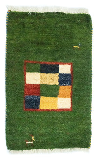Alfombra Gabbeh - Persa - 60 x 40 cm - verde