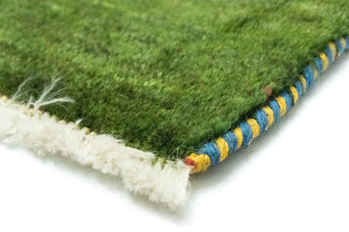 Alfombra Gabbeh - Persa - 60 x 40 cm - verde