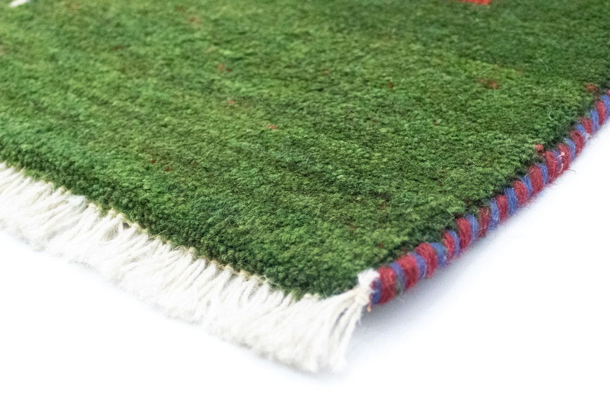 Alfombra Gabbeh - Persa - 60 x 40 cm - verde