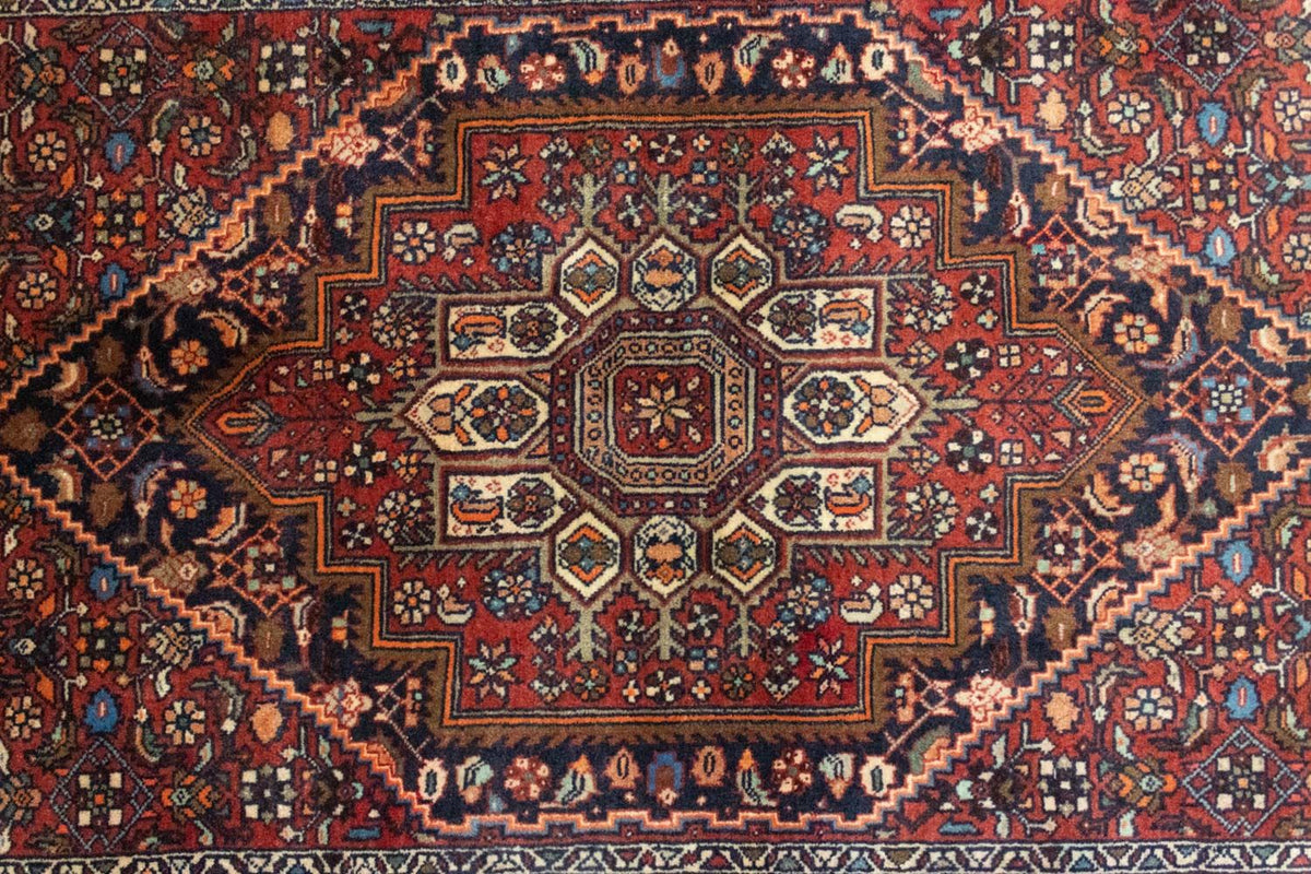 Alfombra persa - Nómada - 145 x 100 cm - azul