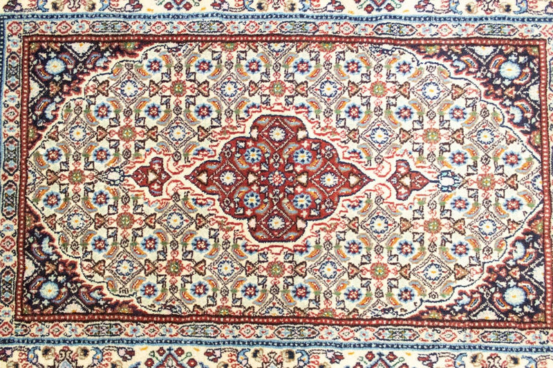 Alfombra persa - Clásica - 122 x 82 cm - azul