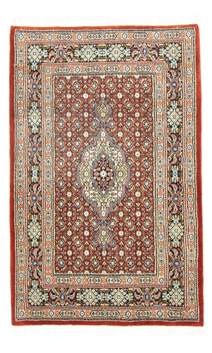 Alfombra persa - Clásica - 130 x 80 cm - rojo