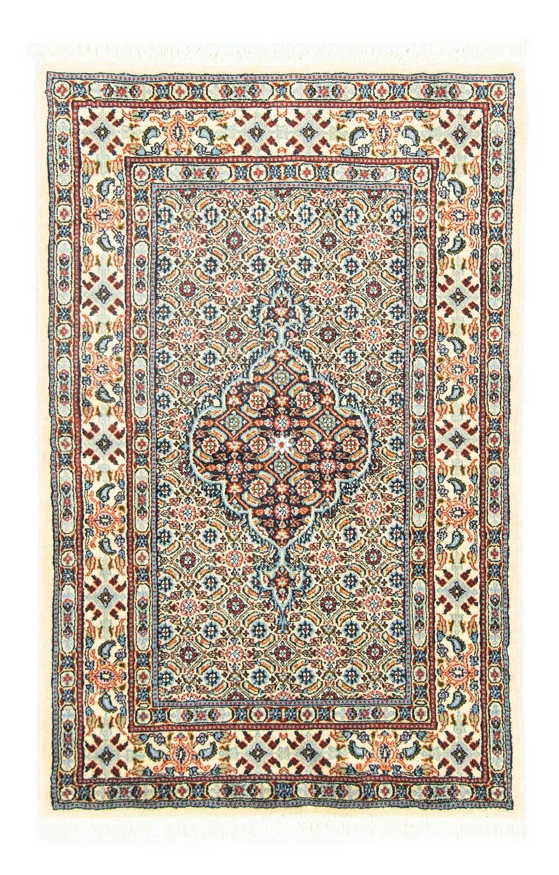 Alfombra persa - Clásica - 123 x 80 cm - azul