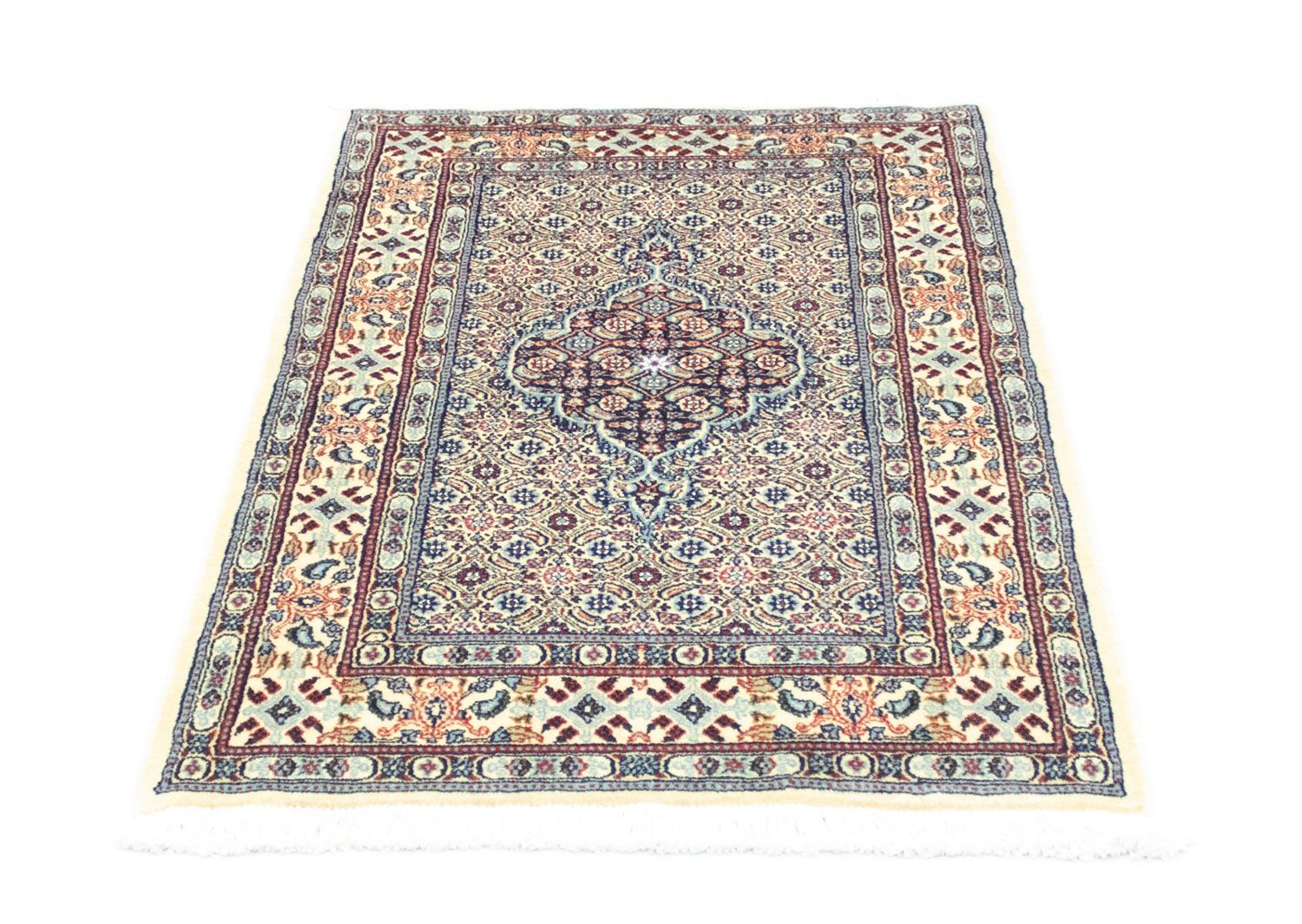 Alfombra persa - Clásica - 122 x 78 cm - azul