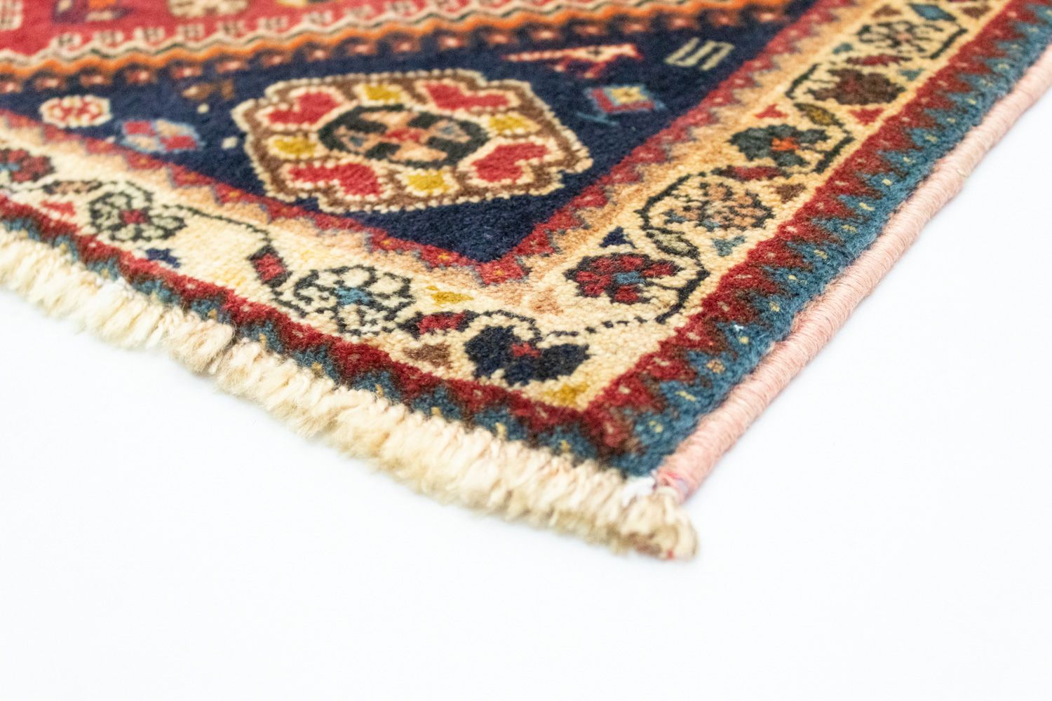 Alfombra persa - Nómada - 148 x 73 cm - rojo