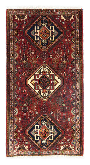 Alfombra persa - Nómada - 147 x 75 cm - rojo