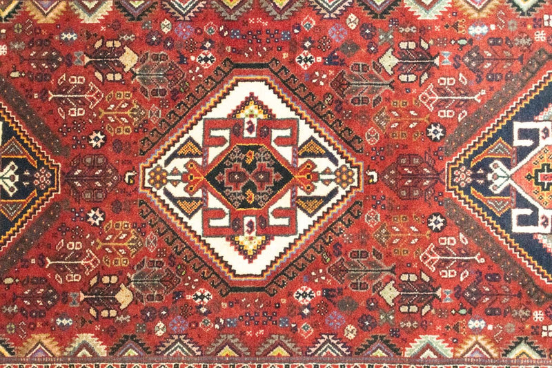 Alfombra persa - Nómada - 147 x 75 cm - rojo