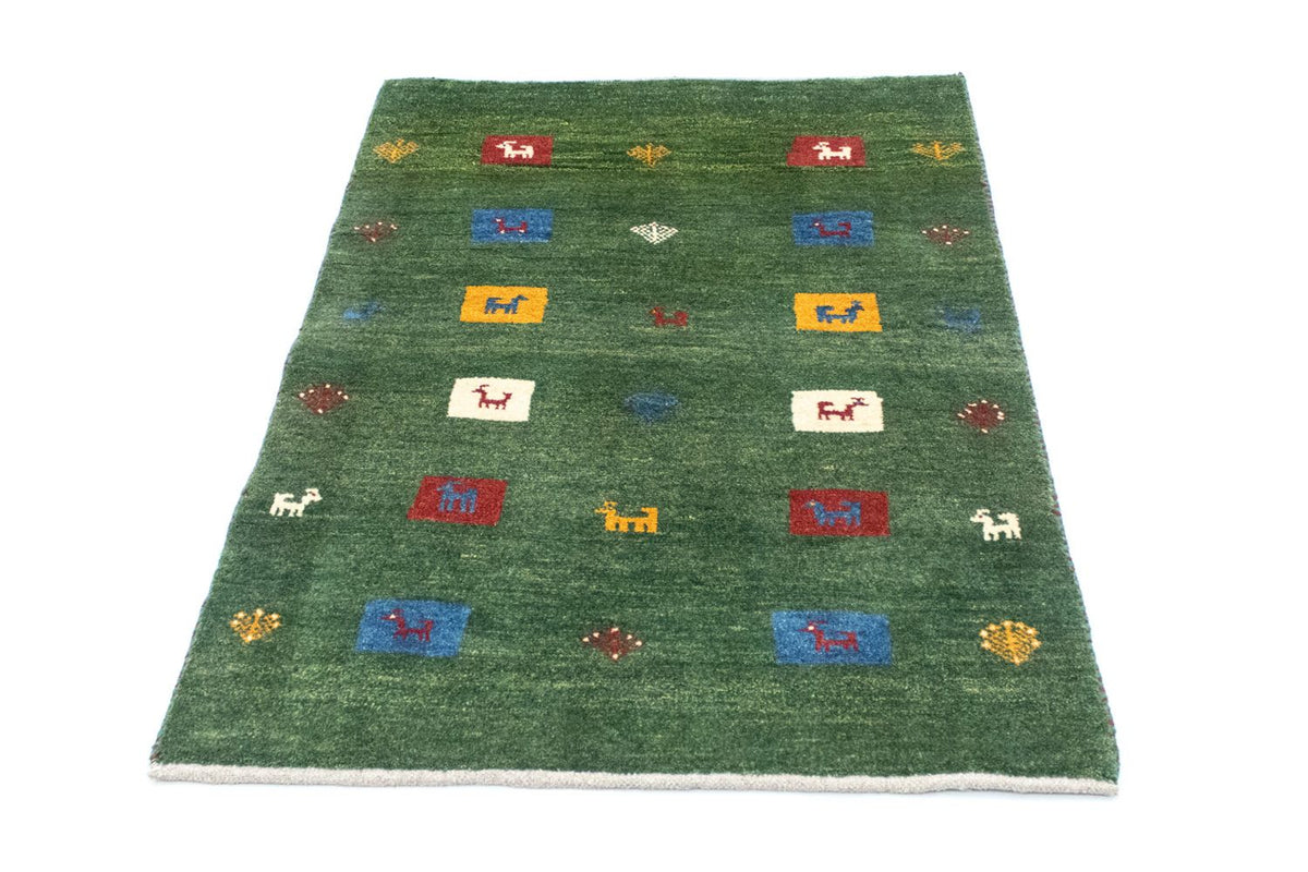 Alfombra Gabbeh - Persa - 128 x 92 cm - verde