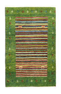 Alfombra persa - Nómada - 126 x 80 cm - multicolor
