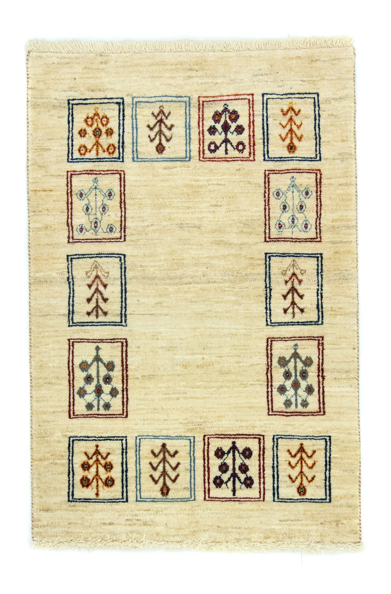 Alfombra Gabbeh - Loribaft Persa - 120 x 78 cm - multicolor