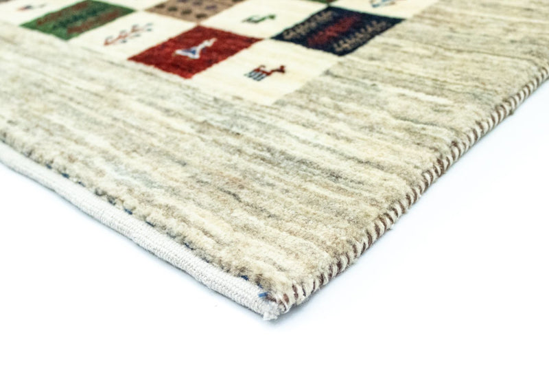 Alfombra Gabbeh - Loribaft Persa - 125 x 82 cm - colorido