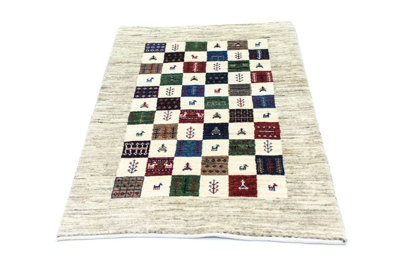 Alfombra Gabbeh - Loribaft Persa - 125 x 82 cm - colorido