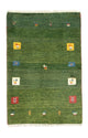 Alfombra persa - Nómada - 120 x 80 cm - verde