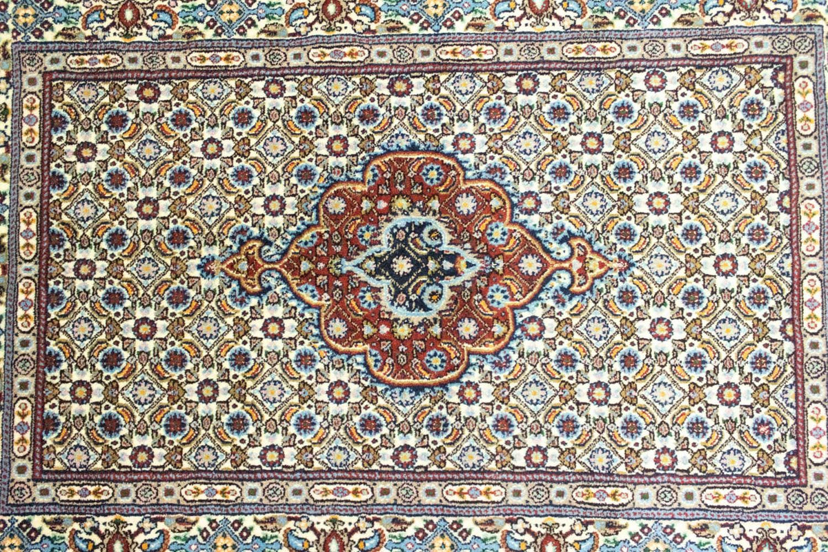 Alfombra persa - Clásica - 118 x 80 cm - azul