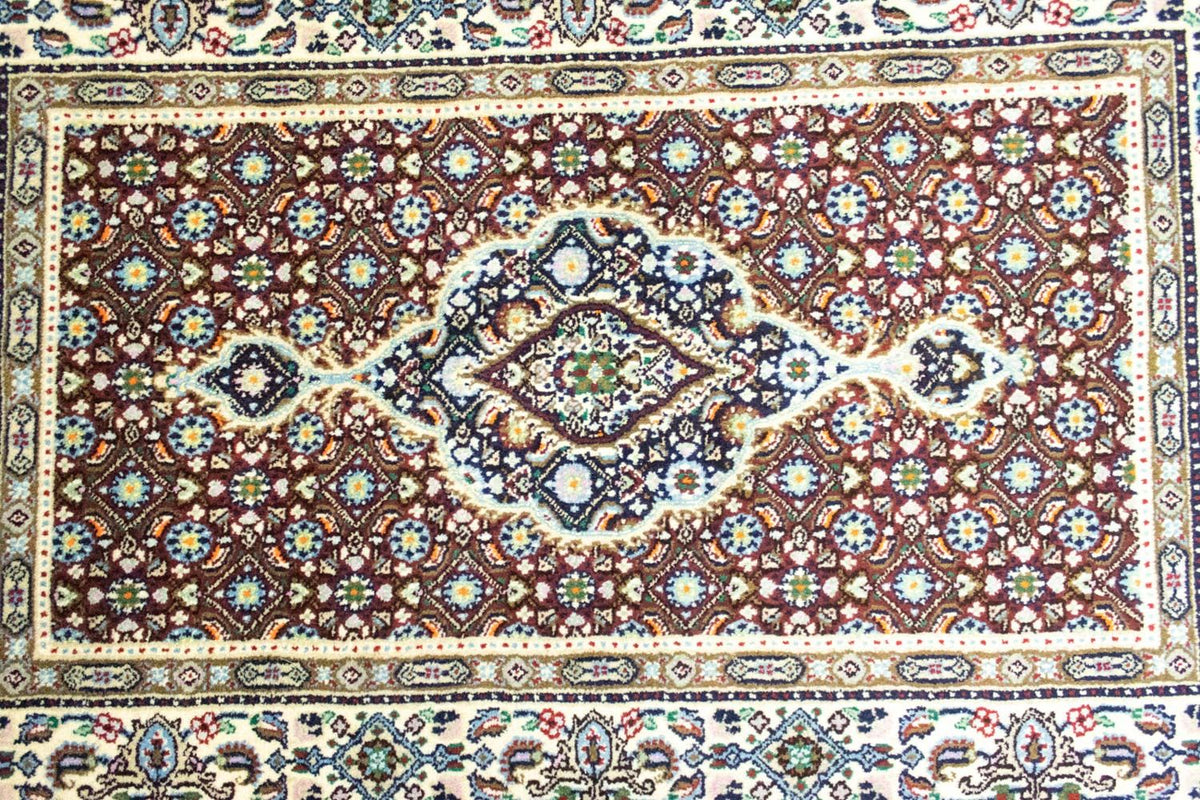 Alfombra persa - Clásica - 125 x 80 cm - azul