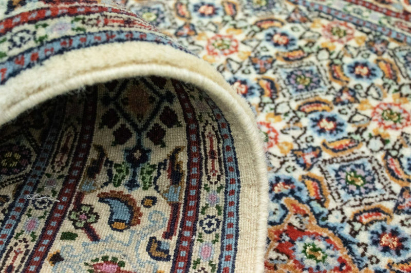 Alfombra persa - Clásica - 105 x 80 cm - azul