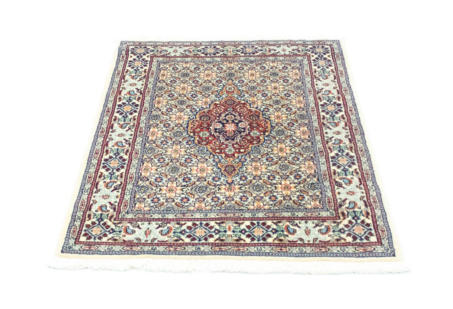 Alfombra persa - Clásica - 105 x 80 cm - azul