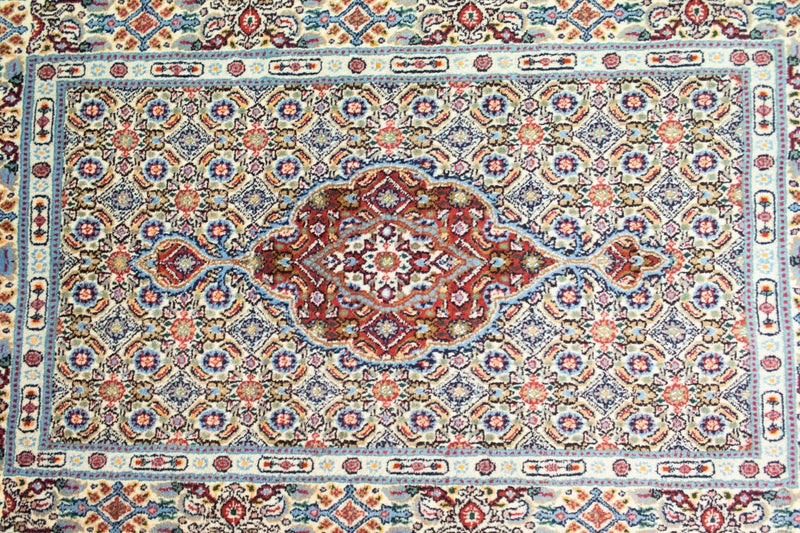 Alfombra persa - Clásica - 121 x 76 cm - azul