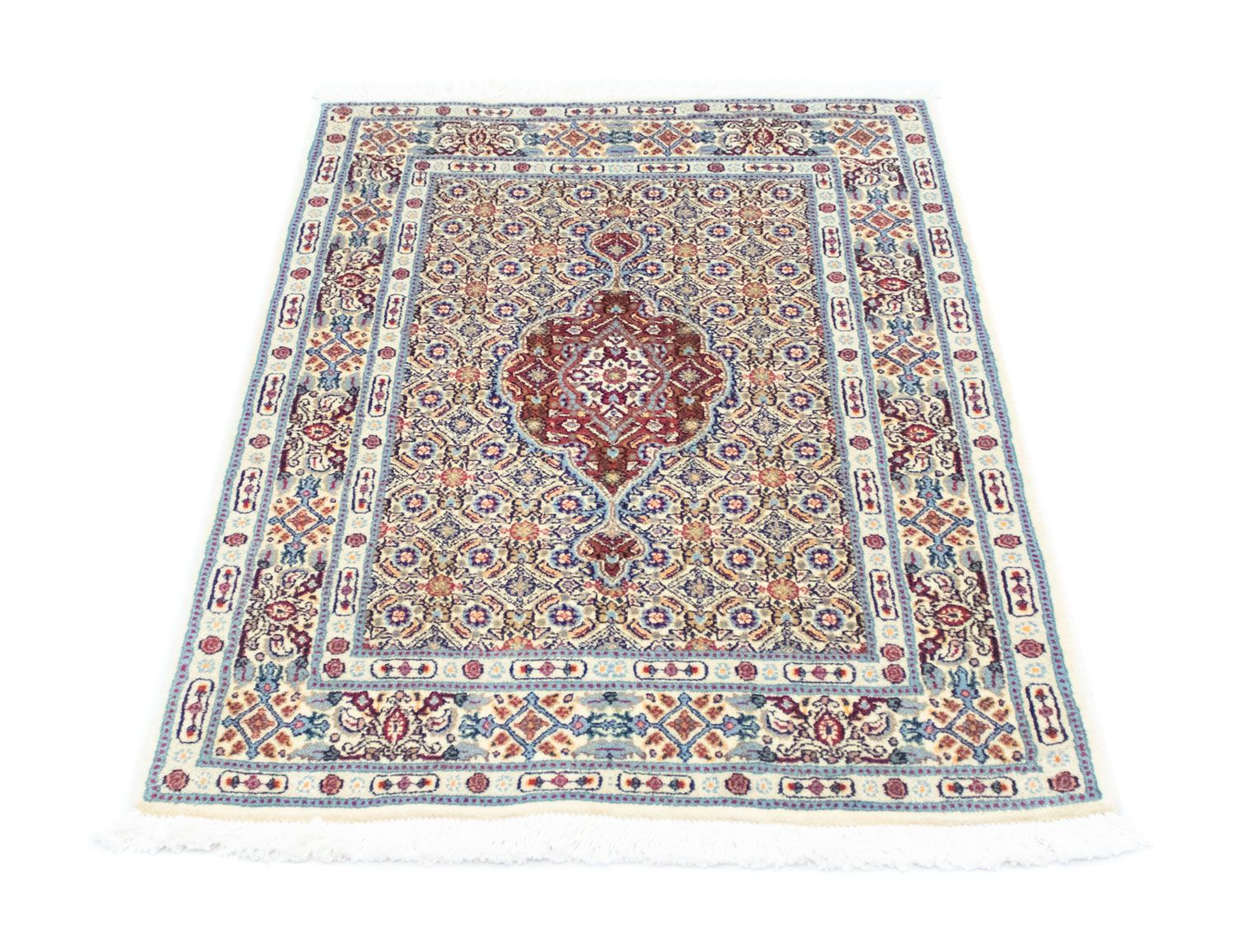 Alfombra persa - Clásica - 121 x 76 cm - azul