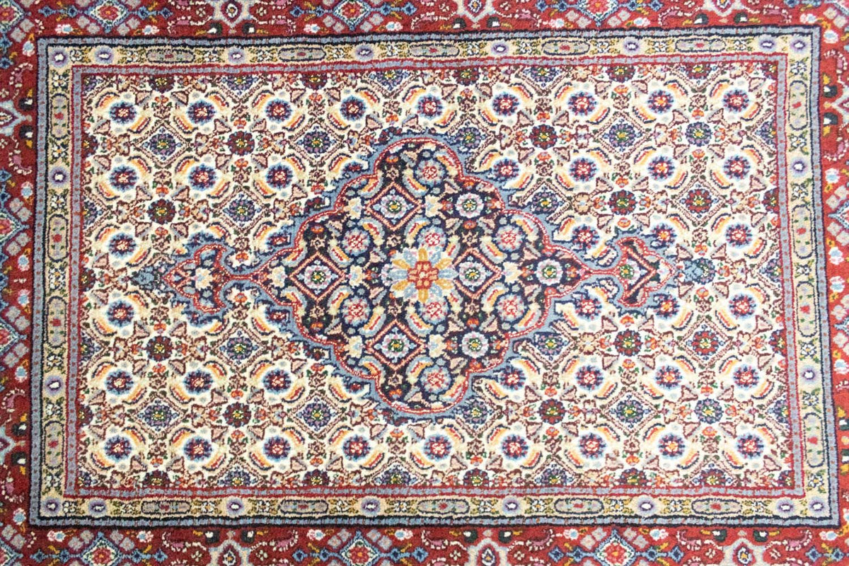 Alfombra persa - Clásica - 116 x 78 cm - azul