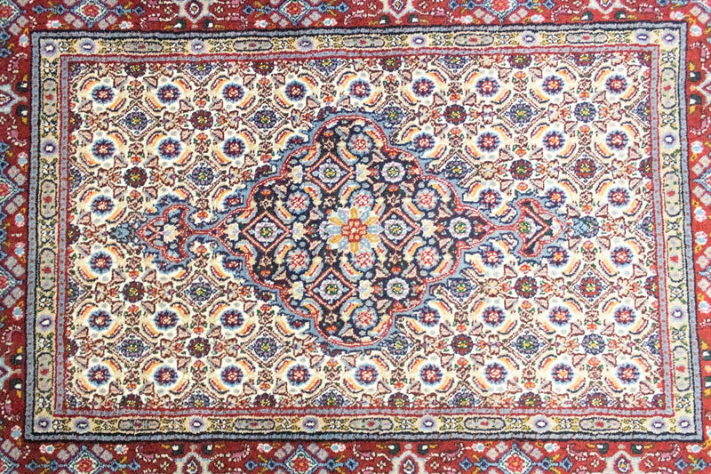 Alfombra persa - Clásica - 116 x 78 cm - azul