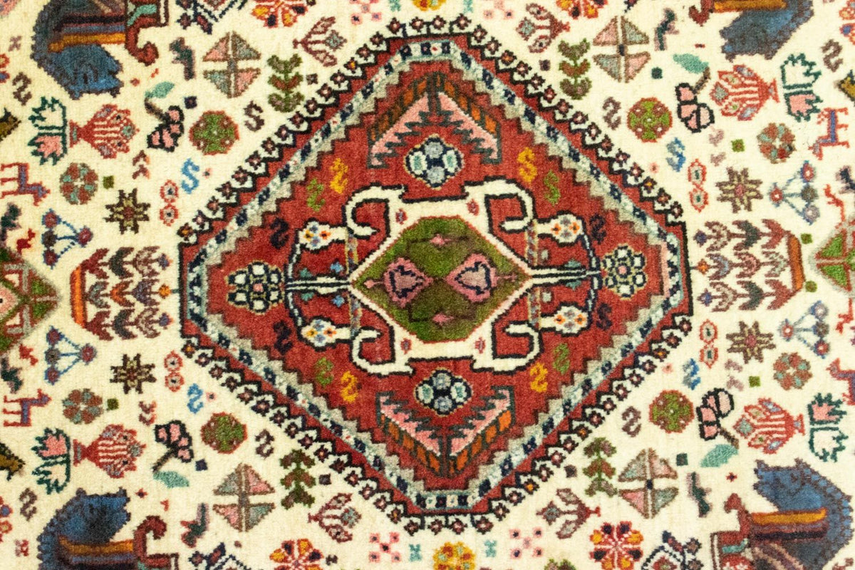 Alfombra persa - Nómada - 150 x 77 cm - beige