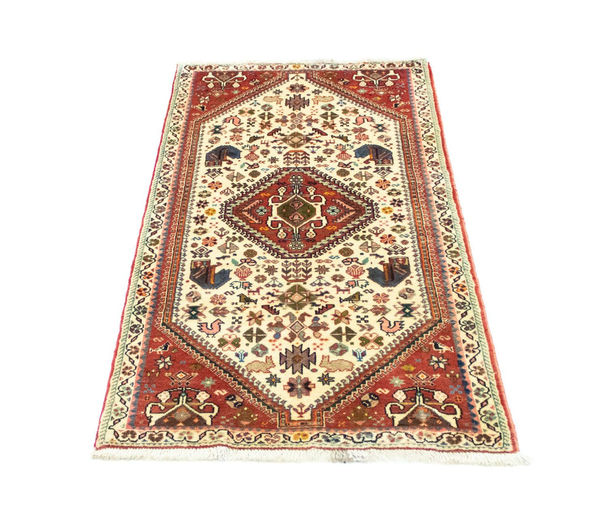 Alfombra persa - Nómada - 150 x 77 cm - beige