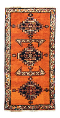 Alfombra persa - Nómada - 145 x 70 cm - naranja