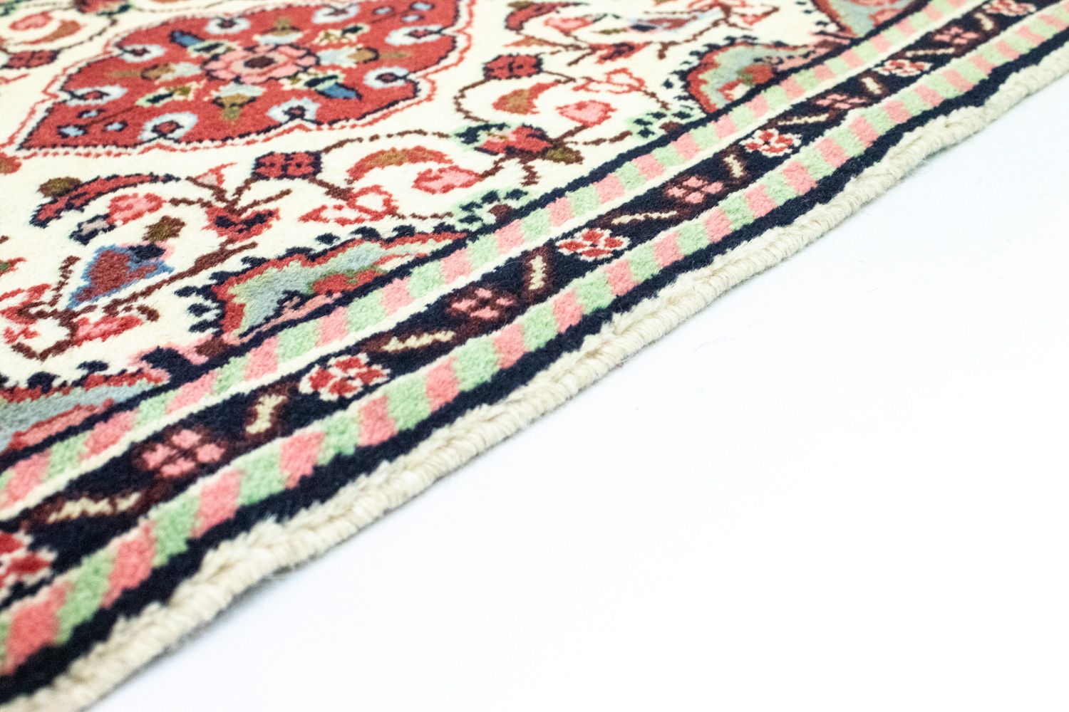 Alfombra persa - Nómada - 90 x 60 cm - multicolor