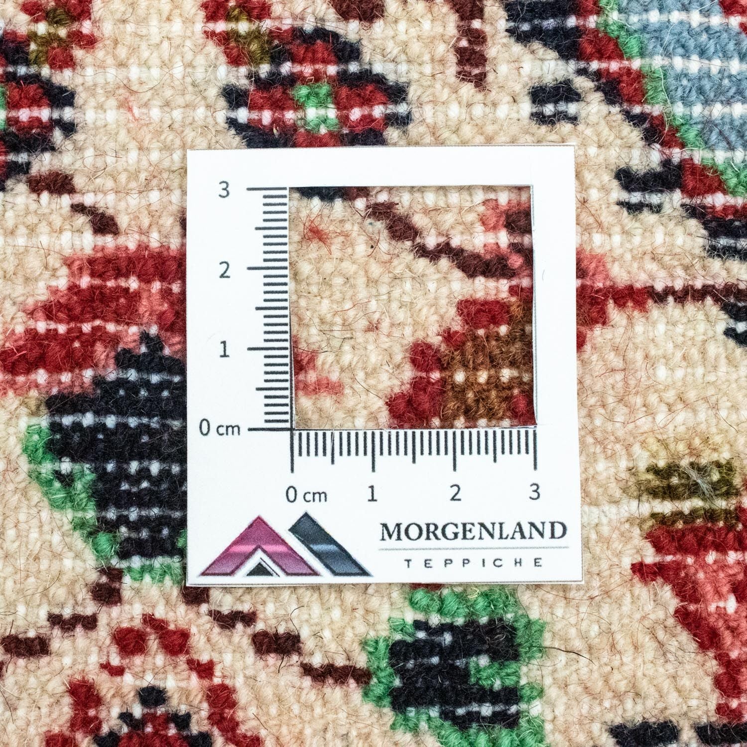 Alfombra persa - Nómada - 90 x 60 cm - multicolor