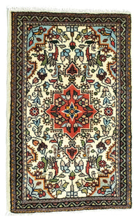 Alfombra persa - Nómada - 90 x 60 cm - beige