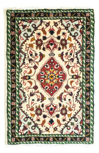 Alfombra persa - Nómada - 90 x 60 cm - multicolor