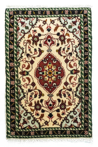 Alfombra persa - Nómada - 90 x 60 cm - multicolor