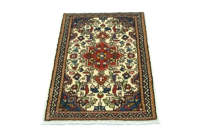 Alfombra persa - Nómada - 90 x 60 cm - beige