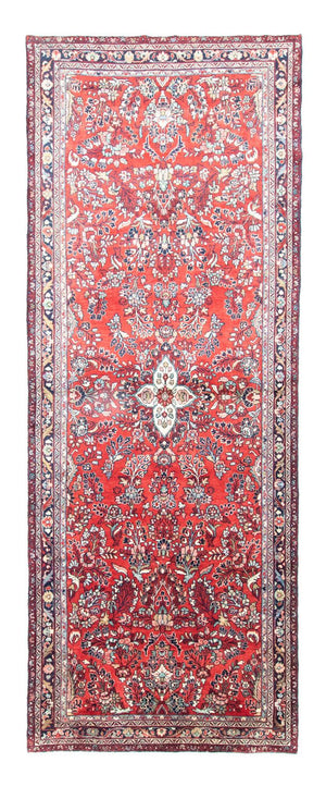 Alfombra de pasillo Alfombra persa - Nómada - 405 x 150 cm - rojo