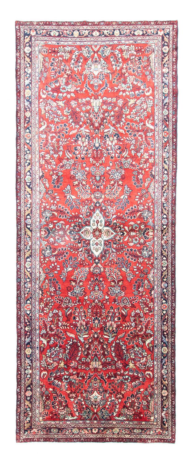 Alfombra de pasillo Alfombra persa - Nómada - 405 x 150 cm - rojo