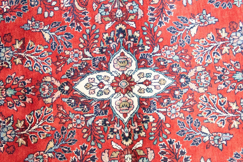 Alfombra de pasillo Alfombra persa - Nómada - 405 x 150 cm - rojo